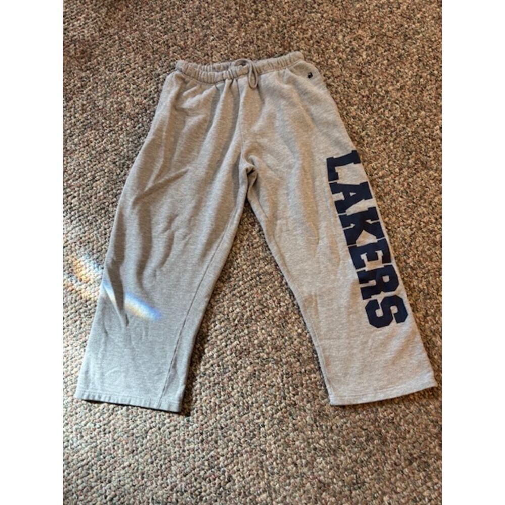 Lakers Gray Sweatpants Size Medium